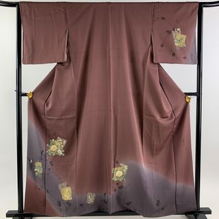 訪問着 身丈159.5cm 裄丈61cm 正絹 秀品 【中古】(着物)