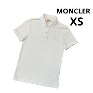 MONCLER - モンクレール   ポロシャツ  白　XS