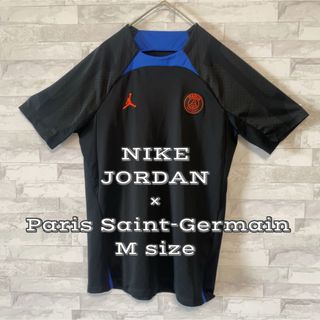 ナイキ(NIKE)の【NIKE ジョーダン × パリ・サンジェルマン】サッカー ゲームシャツ黒 M(ウェア)