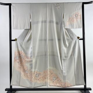 訪問着 身丈154cm 裄丈61.5cm 正絹 秀品 【中古】(着物)