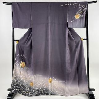 訪問着 身丈166cm 裄丈66cm 正絹 秀品 【中古】(着物)