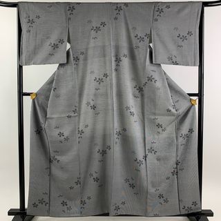 小紋 身丈159.5cm 裄丈66.5cm 正絹 秀品 【中古】(着物)