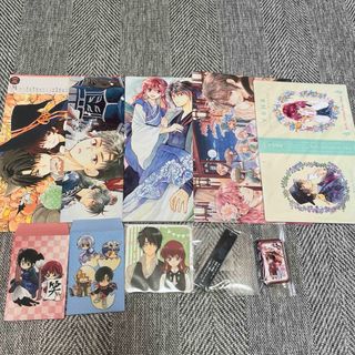 暁のヨナ 花とゆめ 付録セット ポスター アートコレクションケース 他(キャラクターグッズ)