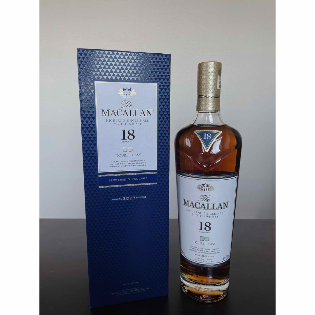 マッカラン(マッカラン)のマッカラン18 ダブルカスク 食品/飲料/酒の酒(ウイスキー)の商品写真