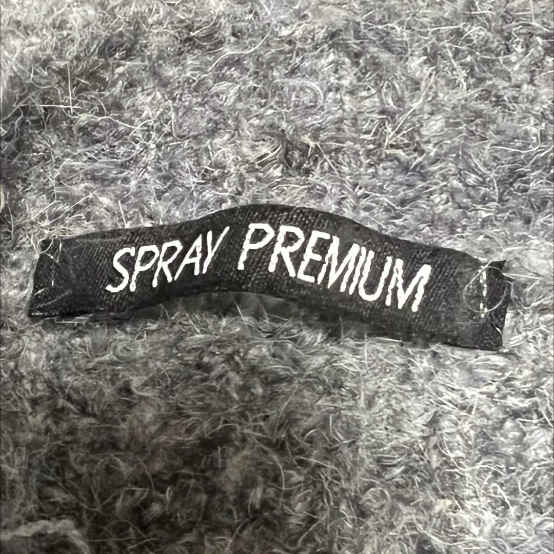 SPRAY  PREMIUM　スプレイプレミアム　ニット　セーター　ブラック レディースのトップス(ニット/セーター)の商品写真