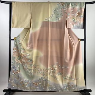 訪問着 身丈158cm 裄丈64.5cm 正絹 名品 【中古】(着物)