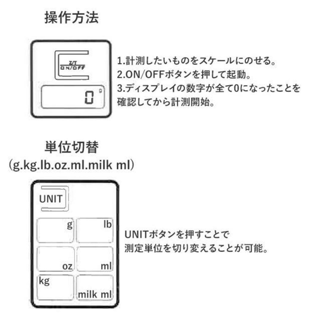 【並行輸入】キッチンスケール cx2012 インテリア/住まい/日用品のキッチン/食器(調理道具/製菓道具)の商品写真