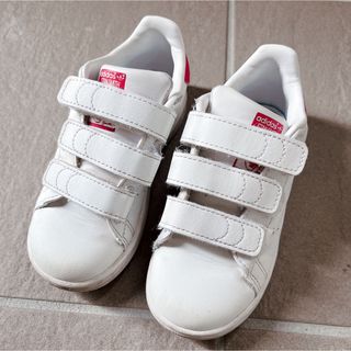 アディダス(adidas)のadidas スタンスミス 16cm ピンク スニーカー 子供靴 アディダス(スニーカー)