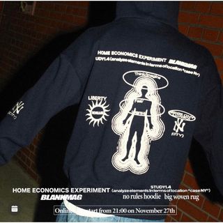 HOME ECONOMICS EXPERIMENT×BLANKMAG パーカー(パーカー)