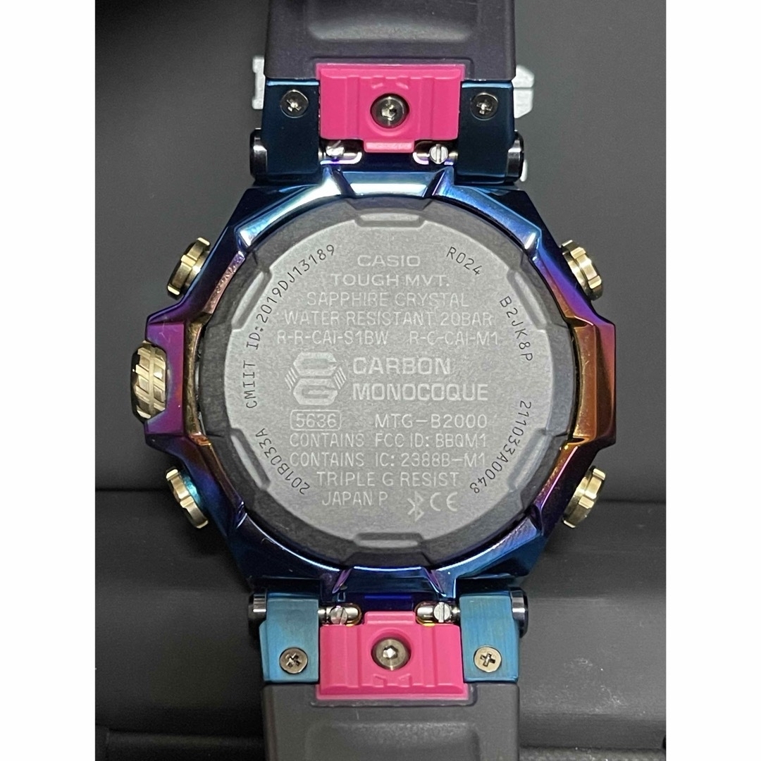 G-SHOCK(ジーショック)の限定★G-SHOCK MTG-B2000PH-2AJR ブルーフェニックス中古 メンズの時計(腕時計(アナログ))の商品写真