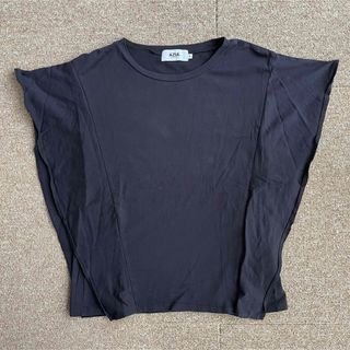 アズールバイマウジー(AZUL by moussy)のアズール フリルトップス(Tシャツ(半袖/袖なし))
