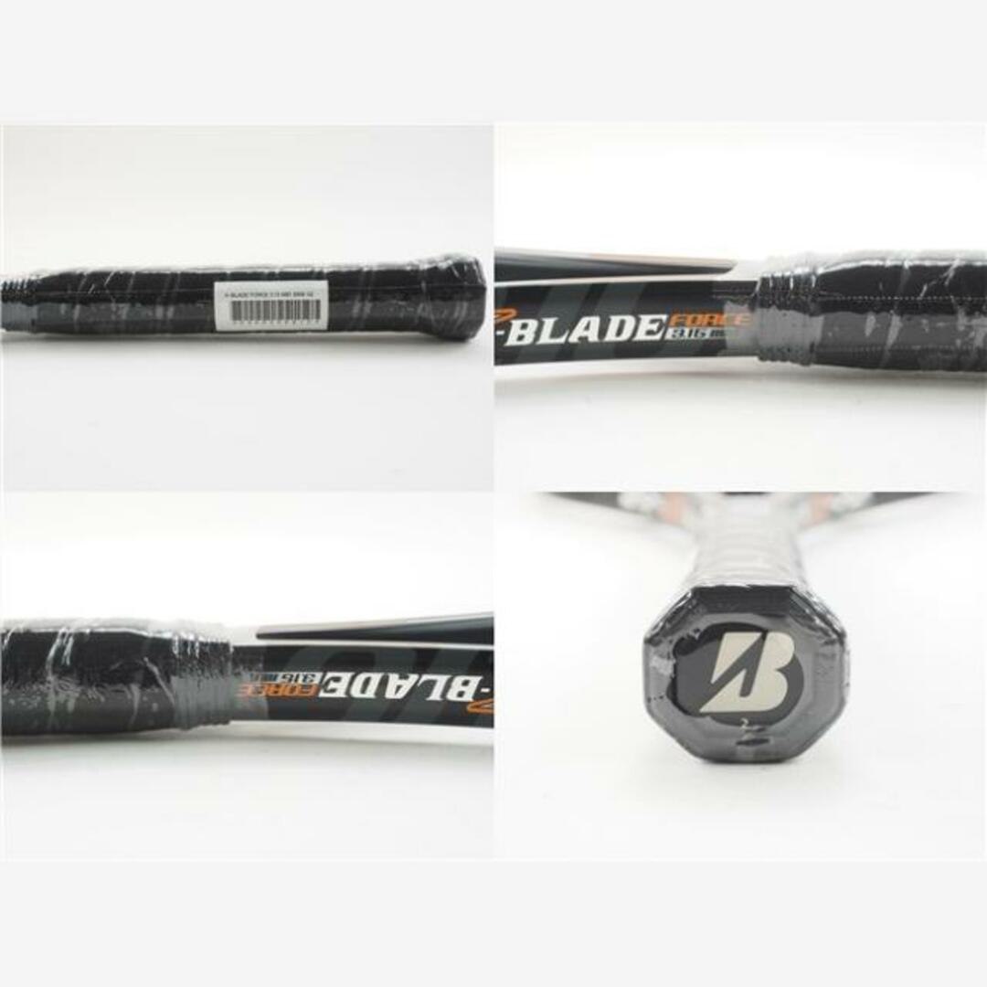 BRIDGESTONE(ブリヂストン)の中古 テニスラケット ブリヂストン エックスブレード フォース 3.15 MID 2008年モデル (G2)BRIDGESTONE X-BLADE FORCE 3.15 MID 2008 スポーツ/アウトドアのテニス(ラケット)の商品写真