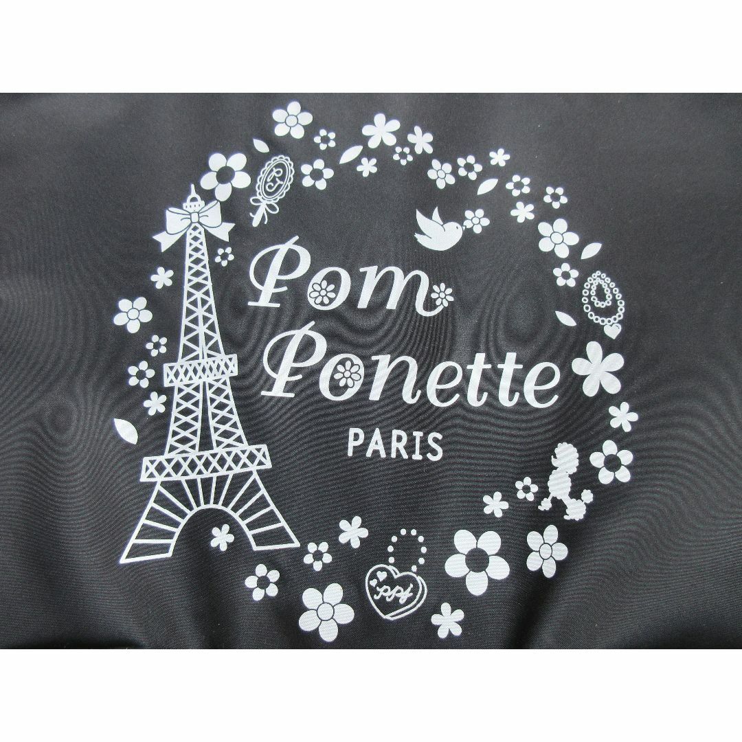 pom ponette(ポンポネット)の未使用ポンポネットエッフェル塔トートバッグ　レッスンバッグ通園通学 キッズ/ベビー/マタニティのこども用バッグ(トートバッグ)の商品写真