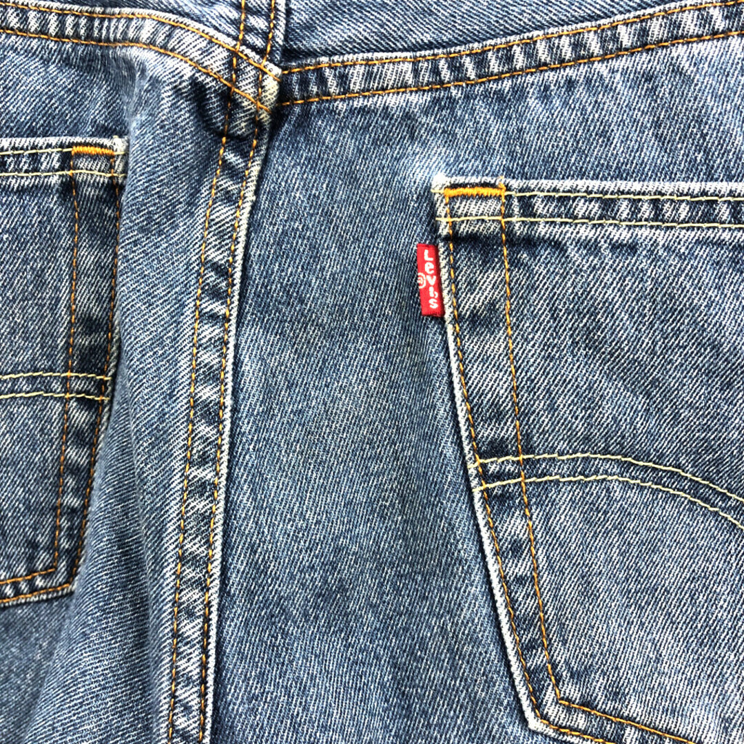 Levi's(リーバイス)のLevi's リーバイス 505 デニムパンツ アメカジ ライトブルー (メンズ W34 L30) 中古 古着 Q4143 メンズのパンツ(デニム/ジーンズ)の商品写真