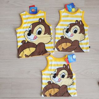 ディズニー(Disney)の新品 子供服 半袖 チップとデール 80.90.100(その他)