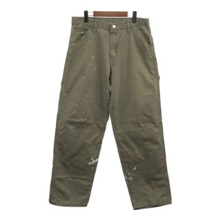 ラングラー(Wrangler)のWrangler ラングラー カーペンターパンツ ダック地 ベージュ (メンズ W32 L32) 中古 古着 Q4151(その他)