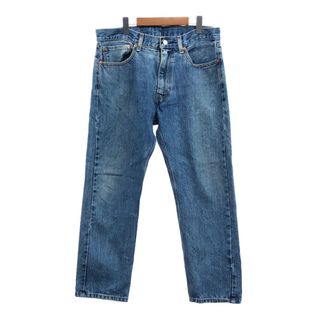 リーバイス(Levi's)のLevi's リーバイス 505 デニムパンツ アメカジ ライトブルー (メンズ W34 L29) 中古 古着 Q4148(デニム/ジーンズ)