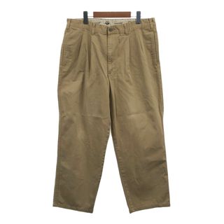 DOCKERS ドッカーズ 2タック チノパンツ ベージュ (メンズ 33/26相当) 中古 古着 Q4154(その他)