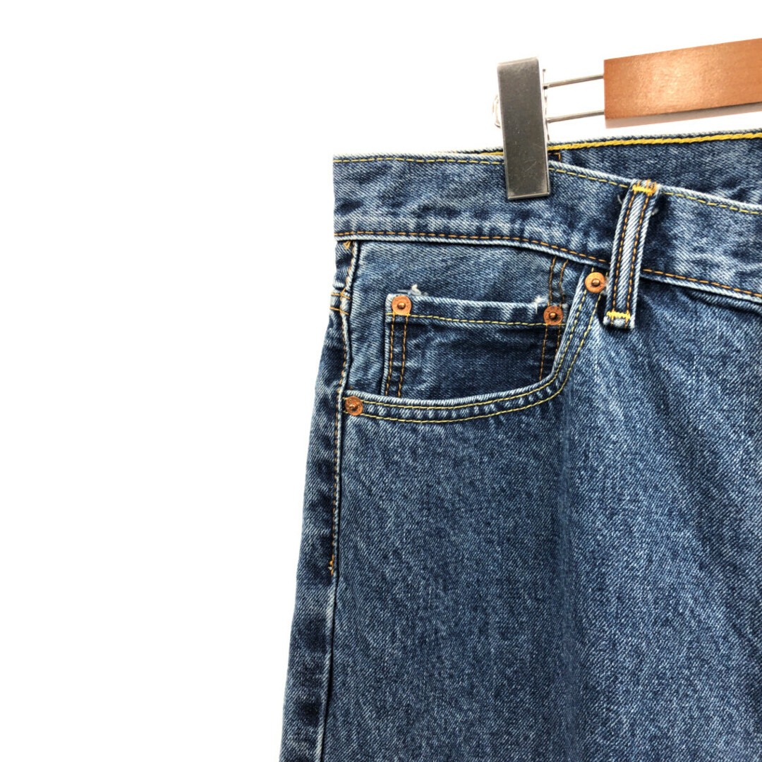 Levi's(リーバイス)のLevi's リーバイス 505 デニムパンツ アメカジ ライトブルー (メンズ W34 L30) 中古 古着 Q4157 メンズのパンツ(デニム/ジーンズ)の商品写真