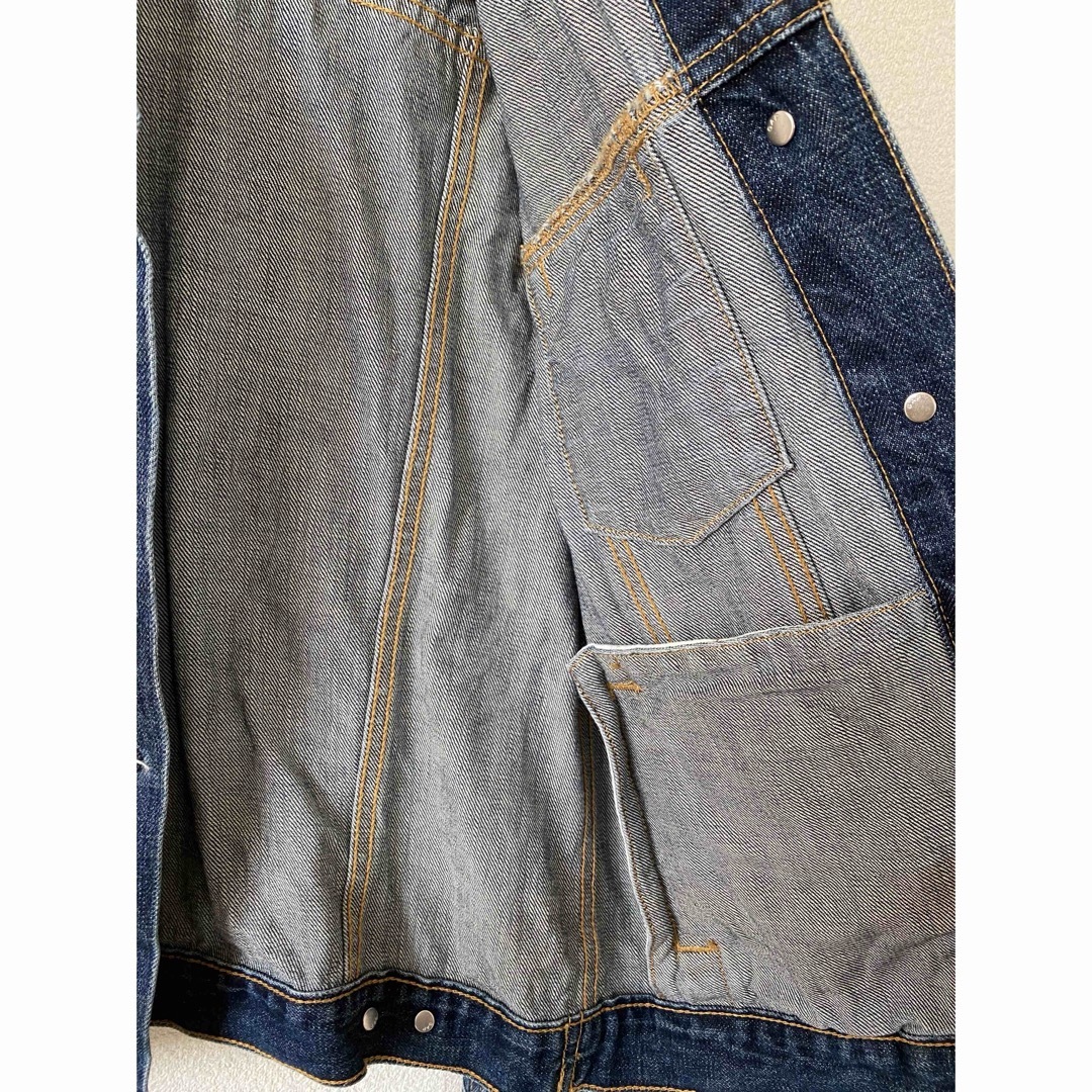 GAP DENIM S ギャップ　デニムジャケット　Gジャン レディースのジャケット/アウター(Gジャン/デニムジャケット)の商品写真