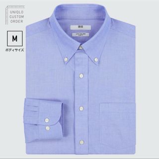 ユニクロ(UNIQLO)のスーパーノンアイロンスリムフィットシャツ（ボタンダウンカラー・長袖）(シャツ/ブラウス(長袖/七分))