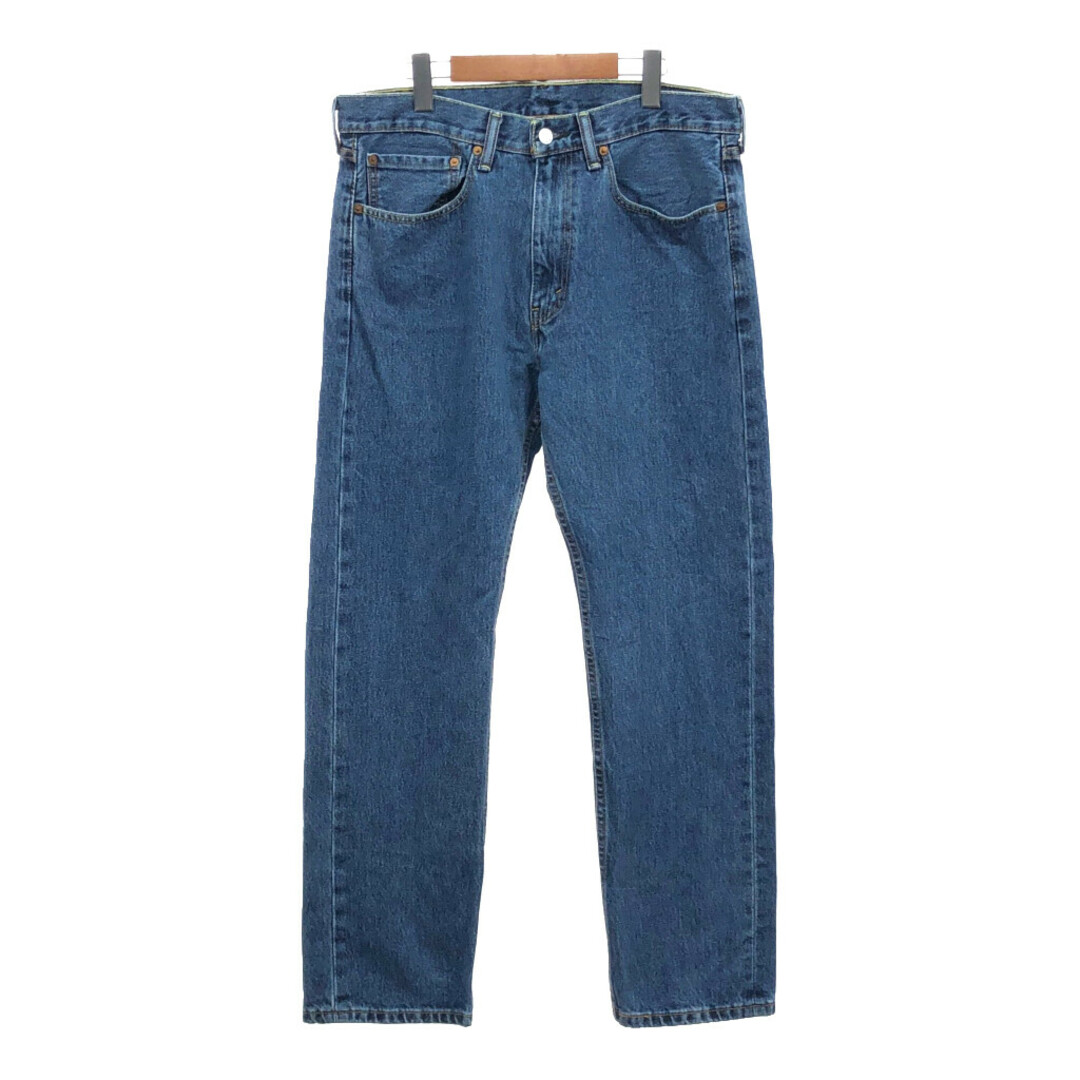 Levi's(リーバイス)のLevi's リーバイス 505 デニムパンツ アメカジ ライトブルー (メンズ W34 L30) 中古 古着 Q4160 メンズのパンツ(デニム/ジーンズ)の商品写真