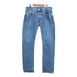 リーバイス(Levi's)のLevi's リーバイス 501 デニムパンツ アメカジ ブルー (メンズ W32 L32) 中古 古着 Q4162(デニム/ジーンズ)