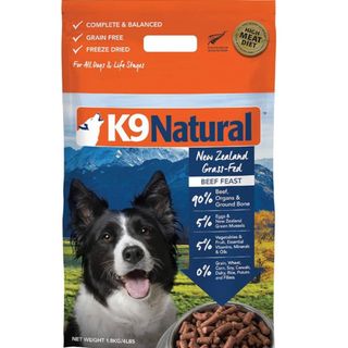 ケーナインナチュラル(K9ナチュラル)のK9 NATURAL ビーフフィースト 1.8kg(犬)