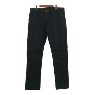 リーバイス(Levi's)のLevi's リーバイス 504 デニムパンツ アメカジ ブラック (メンズ W34 L32) 中古 古着 Q4180(デニム/ジーンズ)