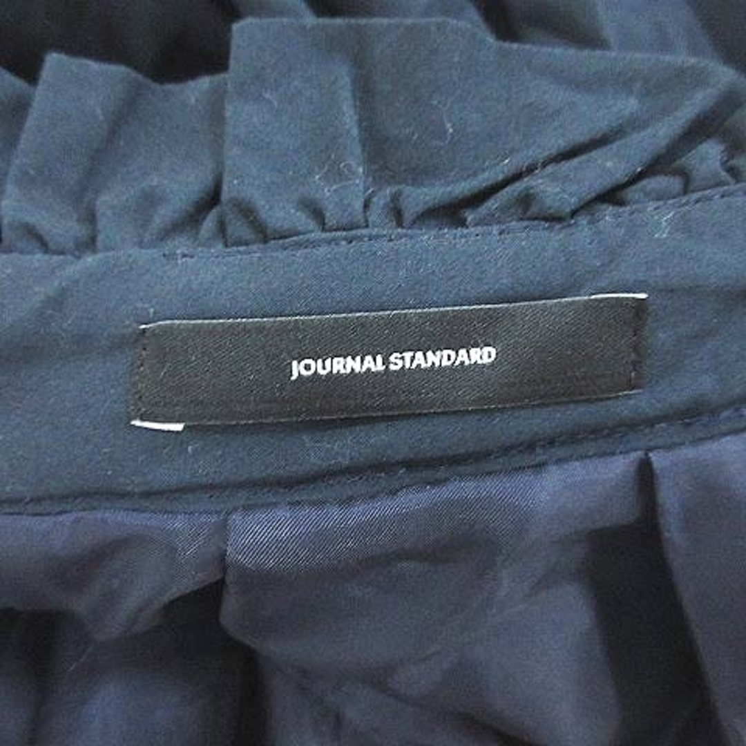 JOURNAL STANDARD(ジャーナルスタンダード)のジャーナルスタンダード フレアスカート ミモレ ロング タック 40 紺 ■MO レディースのスカート(ロングスカート)の商品写真