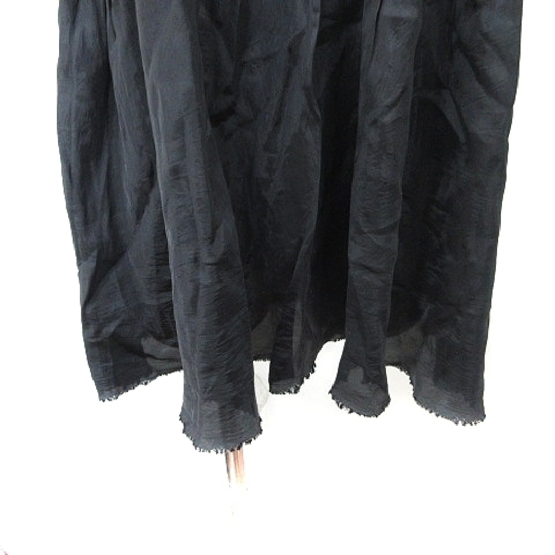 SHIPS(シップス)のシップス  ワンピース ミニ チュニック 半袖 切替 黒 ブラック /YI レディースのワンピース(ミニワンピース)の商品写真