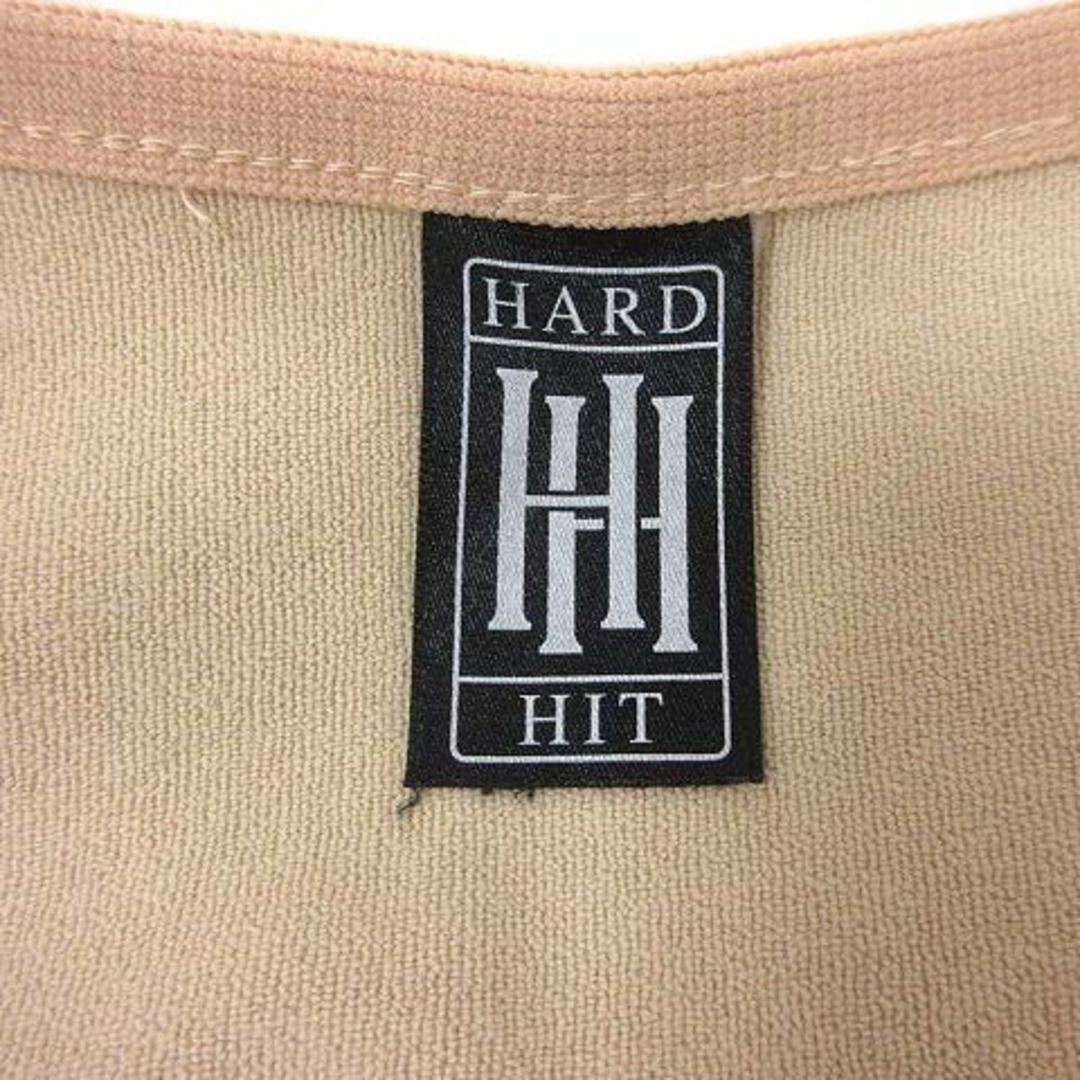 Hard Hit(ハードヒット)のHARD HIT タンクトップ カットソー ヒョウ柄 レオパード XL ベージュ メンズのトップス(タンクトップ)の商品写真