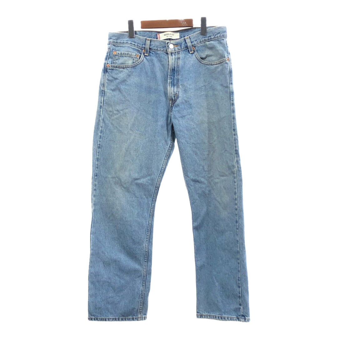 Levi's(リーバイス)のLevi's リーバイス 505 デニムパンツ アメカジ ライトブルー (メンズ W34 L30) 中古 古着 Q4191 メンズのパンツ(デニム/ジーンズ)の商品写真