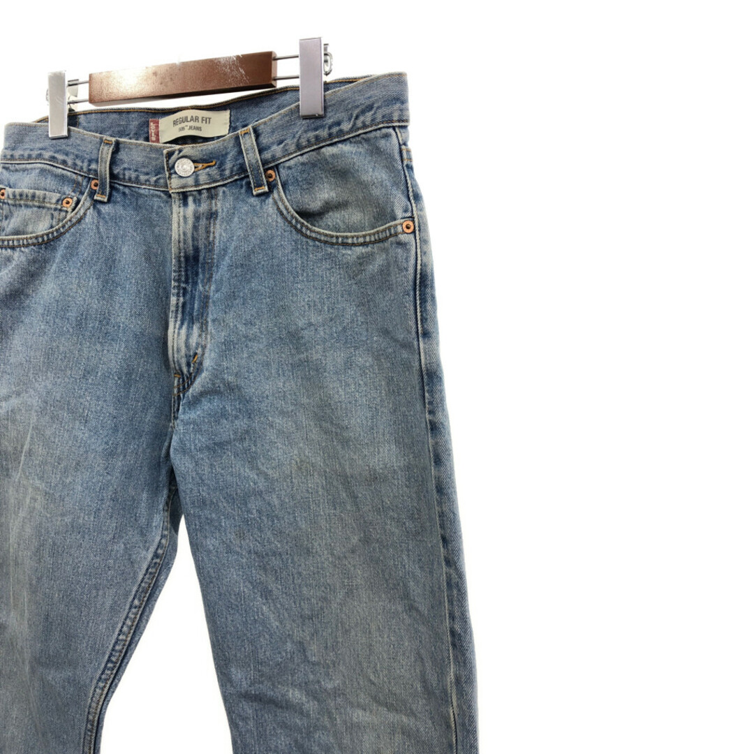 Levi's(リーバイス)のLevi's リーバイス 505 デニムパンツ アメカジ ライトブルー (メンズ W34 L30) 中古 古着 Q4191 メンズのパンツ(デニム/ジーンズ)の商品写真