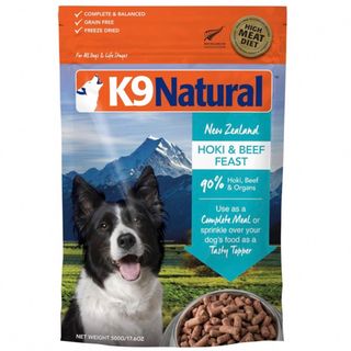 ケーナインナチュラル(K9ナチュラル)のK9NATURAL ホキ＆ビーフフィースト 500ｇ(犬)