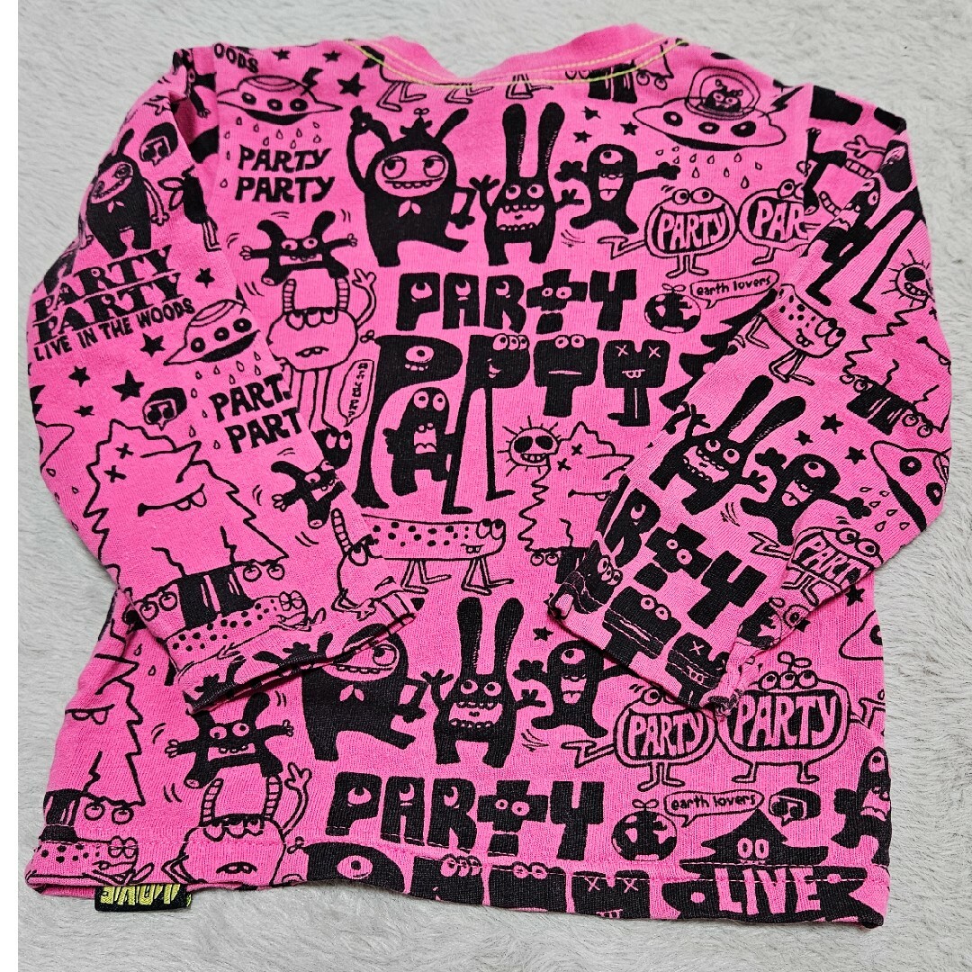 PARTYPARTY(パーティーパーティー)の☆パーティーパーティーロンT☆80☆ キッズ/ベビー/マタニティのベビー服(~85cm)(Ｔシャツ)の商品写真