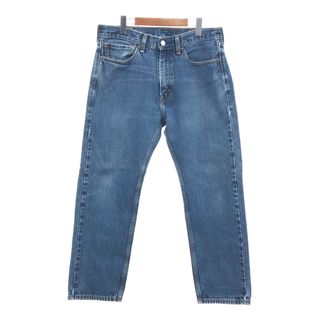 リーバイス(Levi's)のLevi's リーバイス 505 デニムパンツ アメカジ ライトブルー (メンズ W34 L29) 中古 古着 Q4219(デニム/ジーンズ)