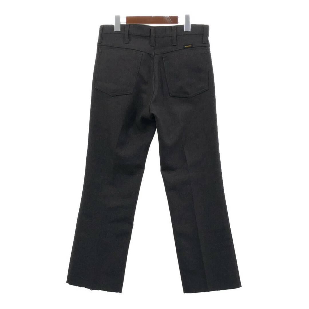 Wrangler(ラングラー)のWrangler ラングラー ランチャードレスジーンズ アメカジ ブラウン (メンズ W31 L30) 中古 古着 Q4226 メンズのパンツ(その他)の商品写真