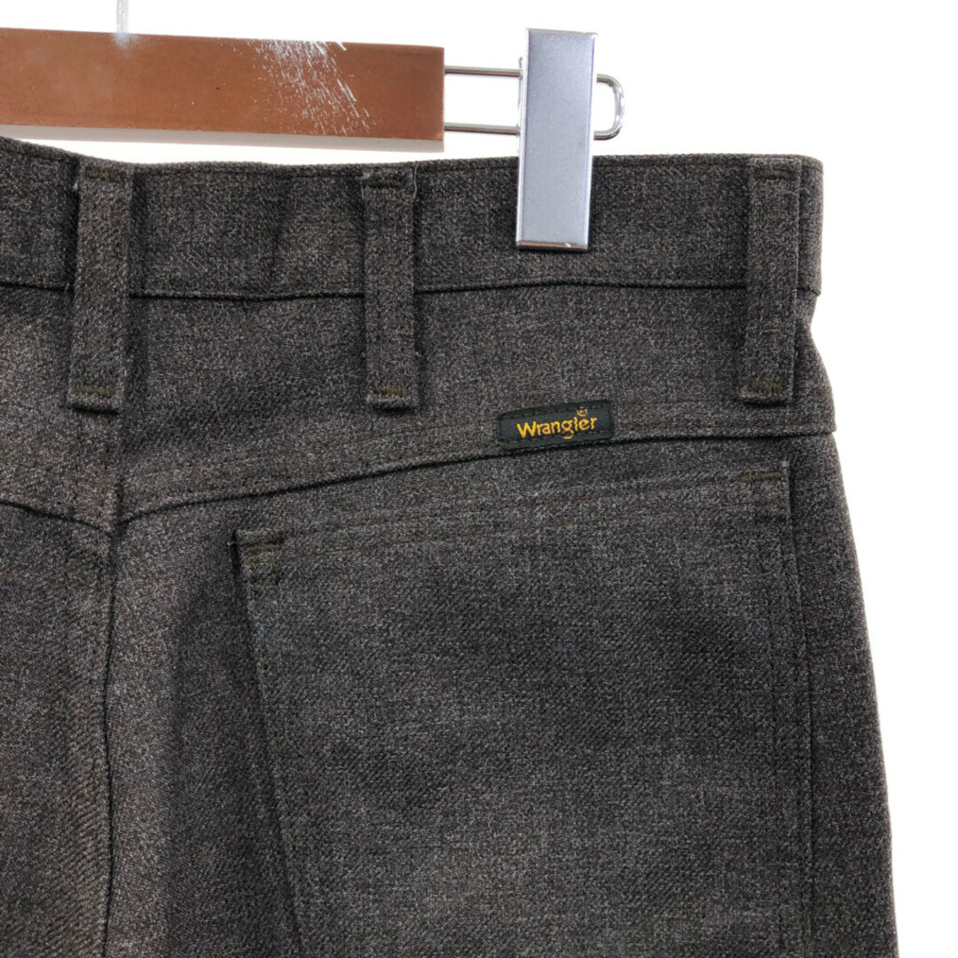 Wrangler(ラングラー)のWrangler ラングラー ランチャードレスジーンズ アメカジ ブラウン (メンズ W31 L30) 中古 古着 Q4226 メンズのパンツ(その他)の商品写真