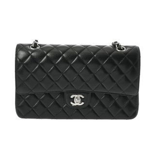 シャネル(CHANEL)の中古 シャネル CHANEL A01112 ランダム品番 レディース ショルダーバッグ マトラッセ ブラック /シルバー金具 グレインドカーフスキン(ショルダーバッグ)