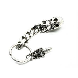 クロムハーツ(Chrome Hearts)のクロムハーツ フォティデルフィーノ キーチェーン No5ダガー シルバー(キーホルダー)