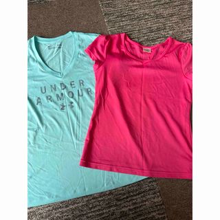 アンダーアーマー(UNDER ARMOUR)のレディース　半袖２点　(Tシャツ/カットソー(半袖/袖なし))