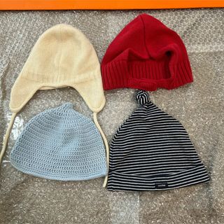 ベイビー 帽子 毛糸 4個 ニット帽 GAP baby ZARA HOME(その他)