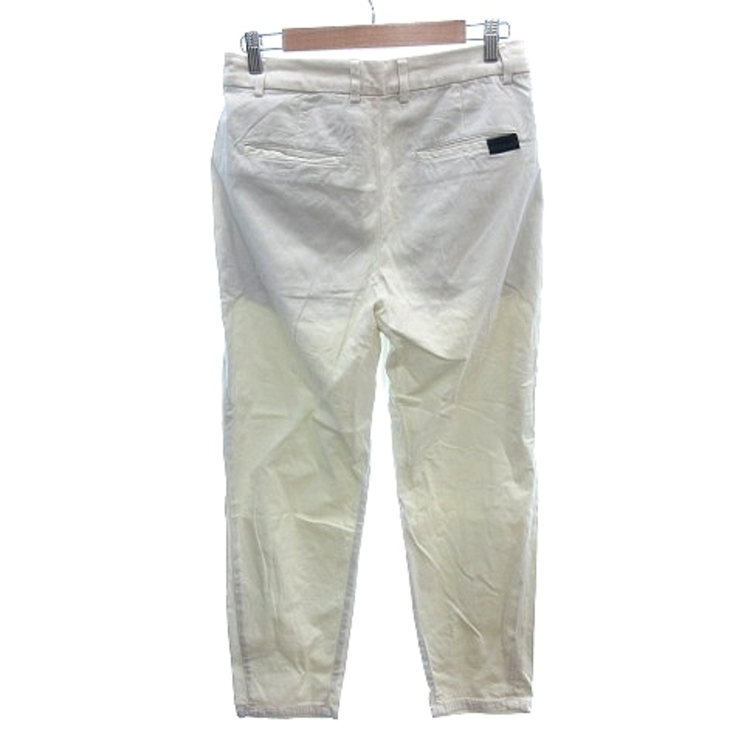 ザラマン テーパードパンツ アンクル丈 38 キナリ 白 ホワイト /AU メンズのパンツ(スラックス)の商品写真