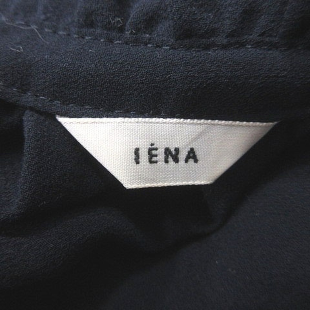 IENA(イエナ)のイエナ IENA ブラウス バックリボン 長袖 濃紺 ネイビー レディースのトップス(シャツ/ブラウス(長袖/七分))の商品写真