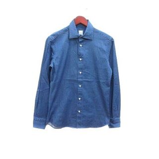 シップス(SHIPS)のシップス SHIPS シャンブレーシャツ 長袖 S 青 ブルー /YK ■MO(シャツ)