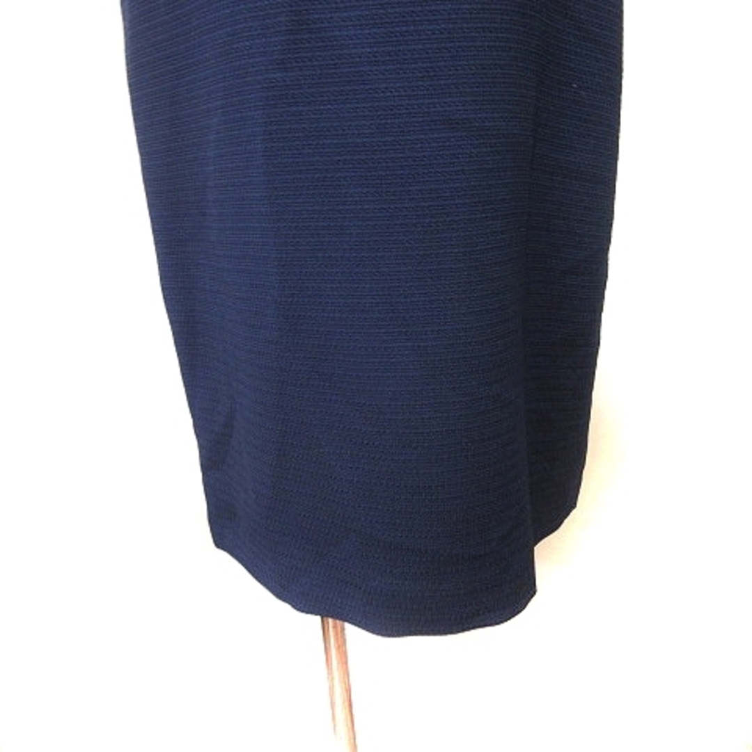 AG by aquagirl(エージーバイアクアガール)のエージーバイアクアガール ワンピース ひざ丈 半袖 ツイード S 紺 ネイビー レディースのワンピース(ひざ丈ワンピース)の商品写真