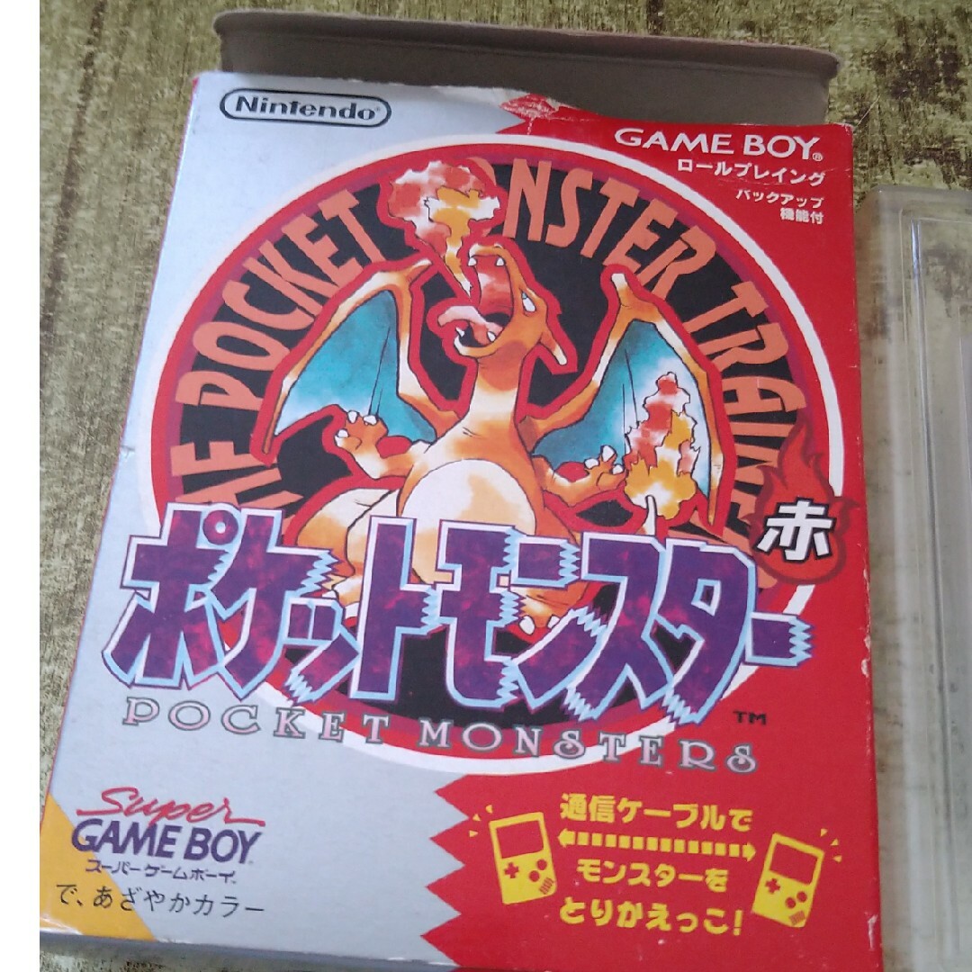 GAMEBOY ポケットモンスター　ロールプレイング　赤 エンタメ/ホビーのトレーディングカード(その他)の商品写真