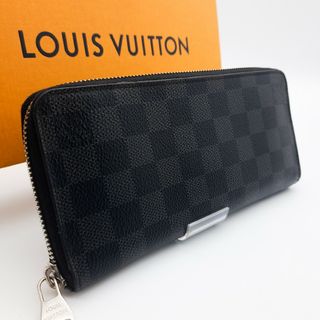 ルイヴィトン(LOUIS VUITTON)のルイヴィトン【最高級美品】ダミエグラフィットジッピーウォレットヴェルティカル(長財布)