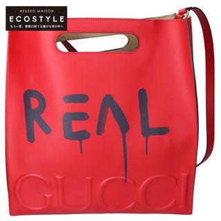 グッチ(Gucci)のグッチ 美品 414476 GHOST GGゴースト REALペイント 2way トートバッグ(ハンドバッグ)